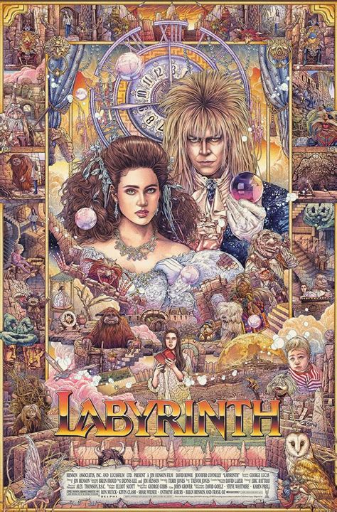 LABYRINTH | Labyrinth poster, Labyrinth movie, Labyrinth art