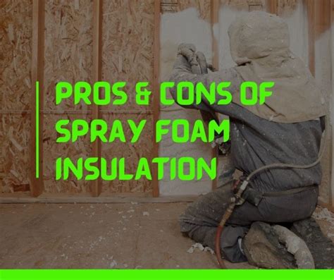 Pros & Cons Of Spray Foam Insulation | Quiet Home Life