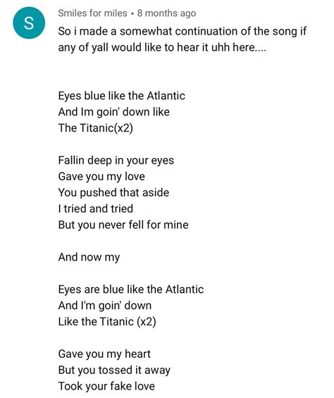 eyes blue like the atlantic all colors lyrics | Buth1955