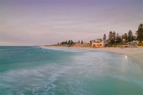 "Cottesloe Beach At Dusk" by Stocksy Contributor "Adrian P Young" - Stocksy