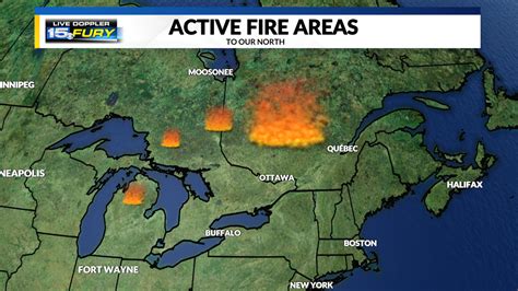 Canadian Wildfires Map June 2024 - Brit Marney