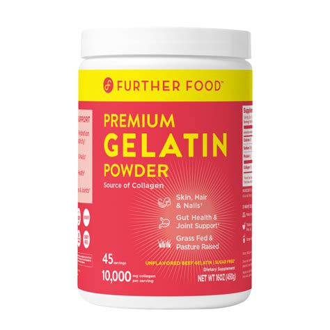 PREMIUM GELATIN POWDER | Total Nutrition Visalia: Supplements, Weight ...