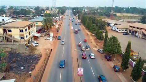 Beautiful Sunyani - The Cleanest city in Ghana.. Sunyani from above ...