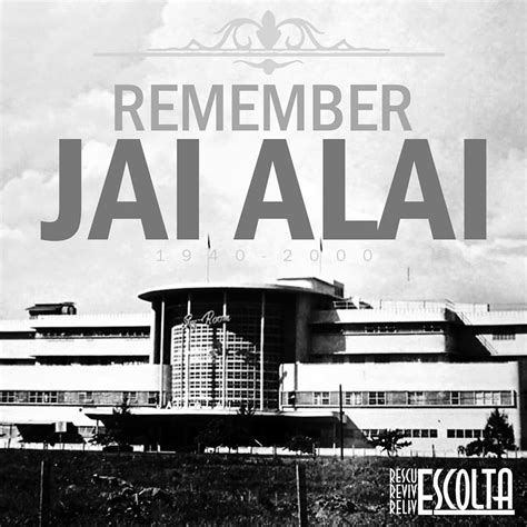 Escolta, Manila - REMEMBERING MANILA JAI ALAI BUILDING The death of...