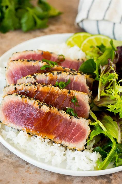 Seared Ahi Tuna Recipe - Dinner at the Zoo