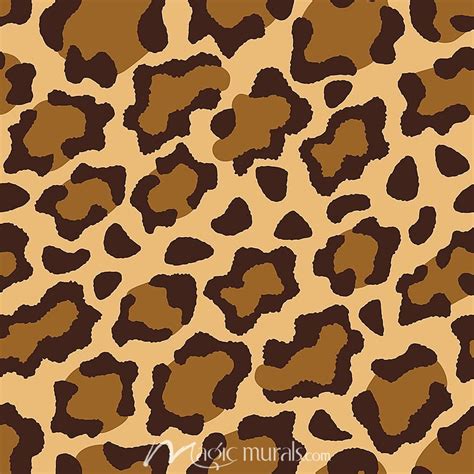 Cheetah Print Wallpaper Wall Mural by Magic Murals