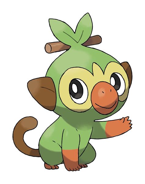 Grass Monkey Pokemon Starter