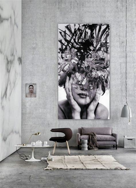 The Latest Décor Trend: 31 Large Scale Wall Art Ideas - DigsDigs