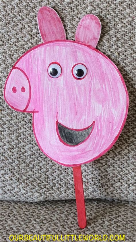 Peppa Pig Printable Crafts