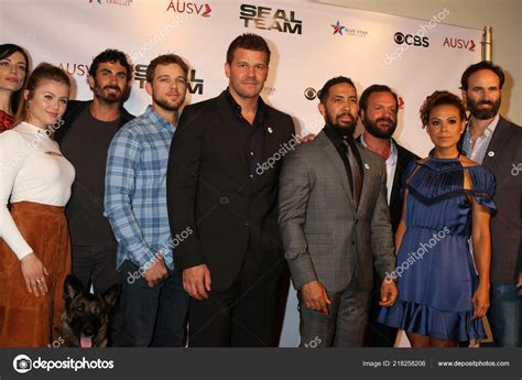 Seal Team Cast David Boreanaz Seal Team Season Premiere Screening ...