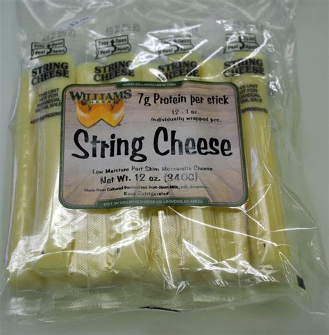 String Cheese 12 oz. – Williams Cheese