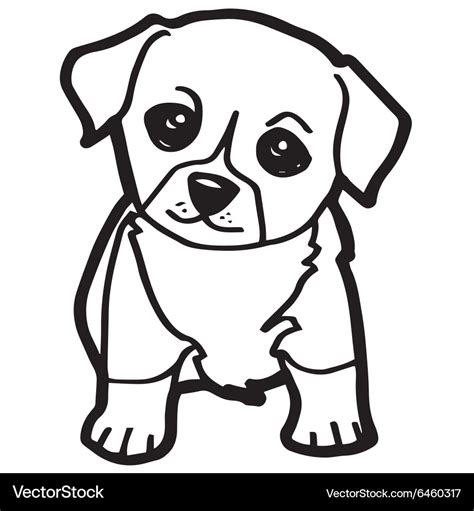 Cartoon Dog Coloring Pages Printable