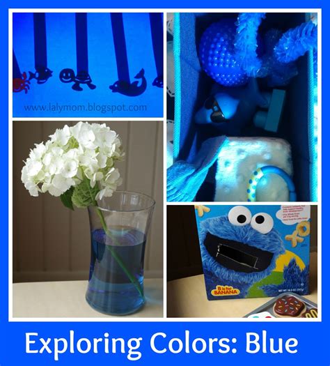 Exploring the Color Blue - LalyMom