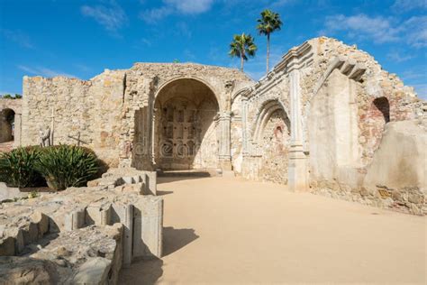 Ruins of Old Church in San Juan Capistrano Mission Stock Photo - Image ...