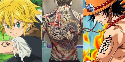 Anime Characters With Arm Tattoos