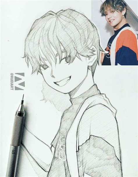 This Illustrator Sketches People As Anime Character And The Result Is ...