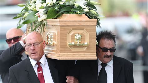 Barry Chuckle funeral: Fans and stars attend service at stadium | Ents ...