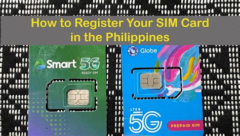 How to Register Your SIM Card in the Philippines [Smart, Globe, DITO]