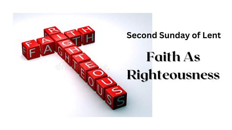 Faith as Righteousness – The Fount