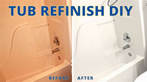 How To Paint a Tub & Shower Surround | BEFORE & AFTER FIBERGLASS ...