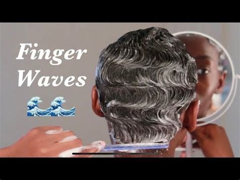 Finger Waves Tutorial, Waves Hair Tutorial, Short Hair Tutorial, Short ...