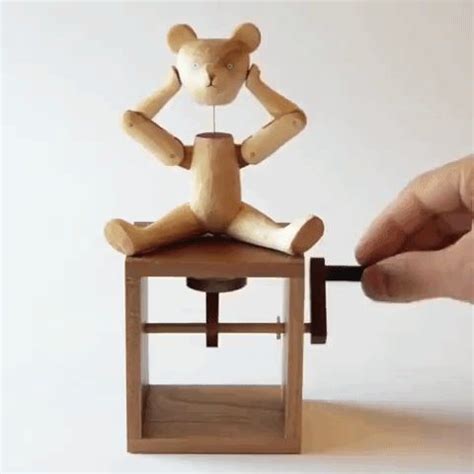 Wonderfully Whimsical Kinetic Wooden Automata That Come Alive With the ...