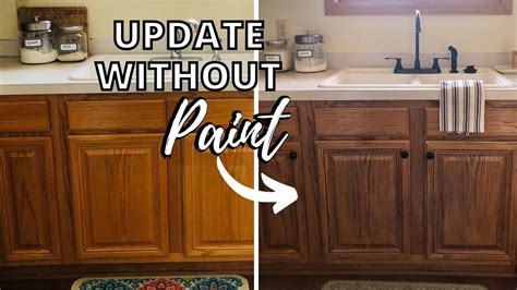 How To Make Oak Cabinets Look Updated | www.resnooze.com