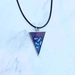 Galaxy Star Necklace Celestial Space Jewelry Nebula Pendant - Etsy