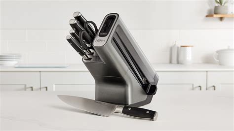 Ninja Foodi StaySharp Knife Block - Integrated Sharpener 6-Piece Set