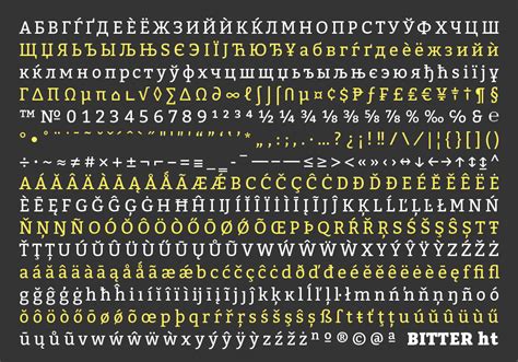 Download Bitter font | fontsme.com