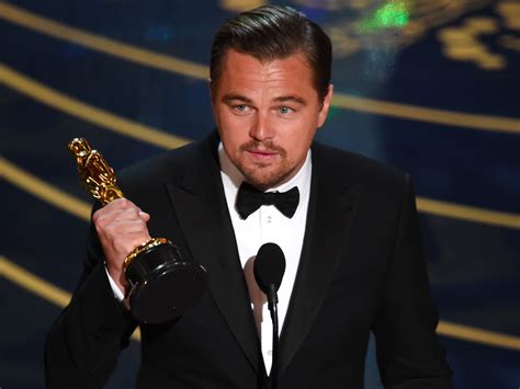 Leonardo DiCaprio wins first Oscar - Business Insider