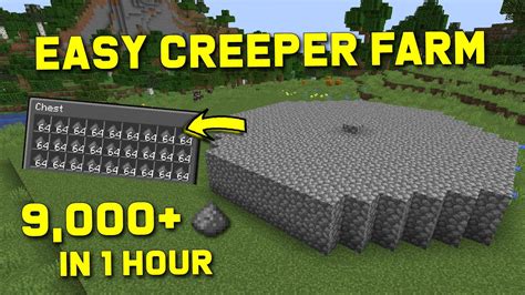 Minecraft Creeper Farm 1.20 | Easy Gunpowder Farm Tutorial 1.20 | JAVA ...