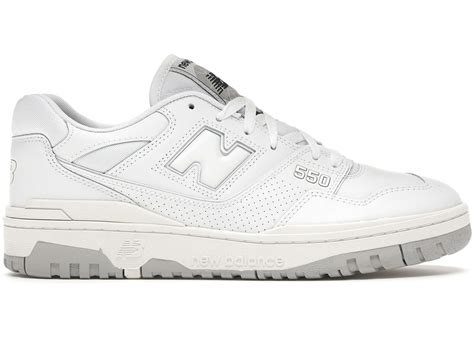 New Balance 550 White Grey - BB550PB1