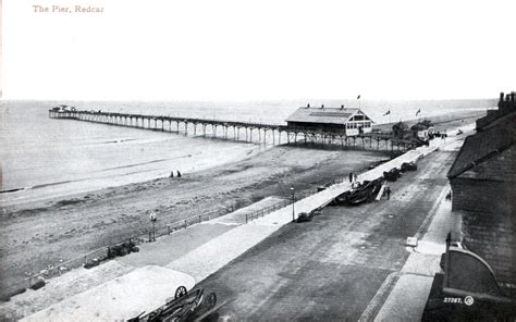 1925 postcard of Redcar showing the old pier | Middlesbrough, North ...