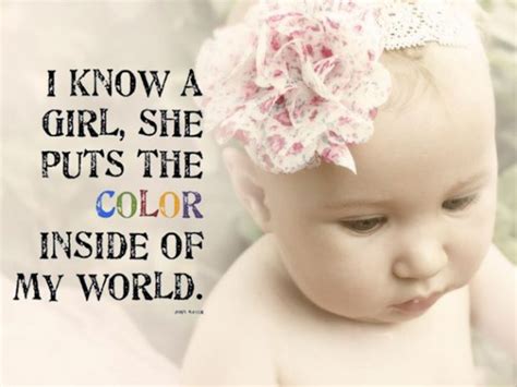 Baby Girl Quotes - Cute Words for Baby Girl | QuotesLines