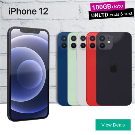 Best iPhone 12 5G Data Deals - Cheapest Monthly Contract Prices ...