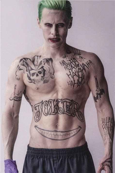 Suicide Squad: Jared Leto's Joker Tattoos Explained