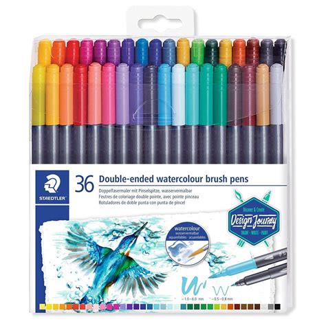 Rotuladores Acuarelables STAEDTLER Marsgraphic Duo 3001TB18 | STAEDTLER ...