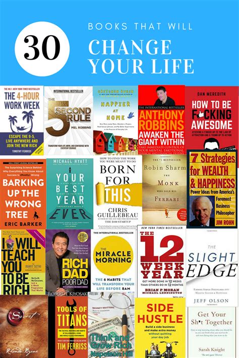 30 Books that will Change Your Life (Personal Development) - Mamafurfur ...