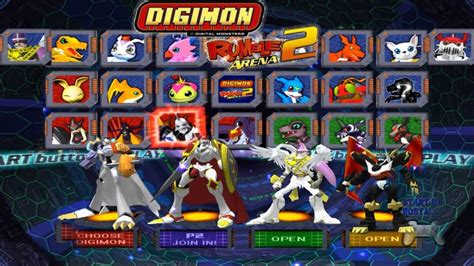 Digimon Rumble Arena 2チートリスト、動作することが保証されています! - Nipponese