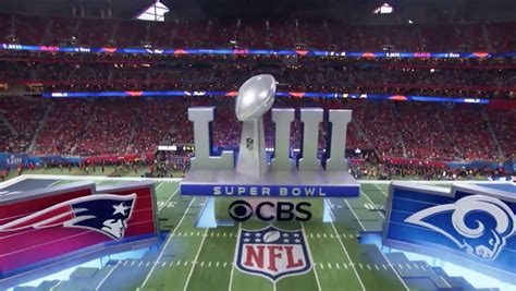 Sports Graphics Forum: CBS Sports Refreshes Super Bowl LIII Look With ...