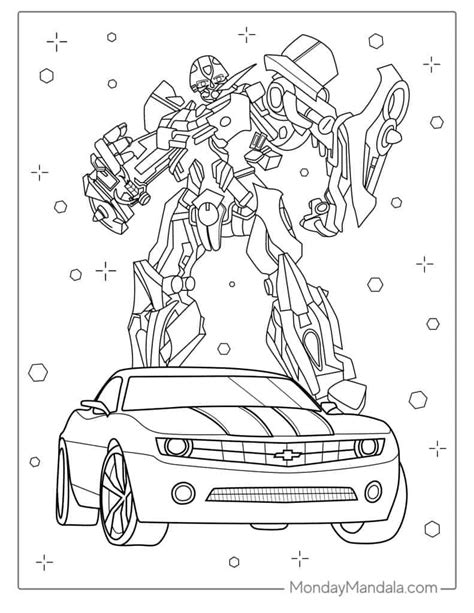 Transformers 4 Optimus Prime Coloring Pages