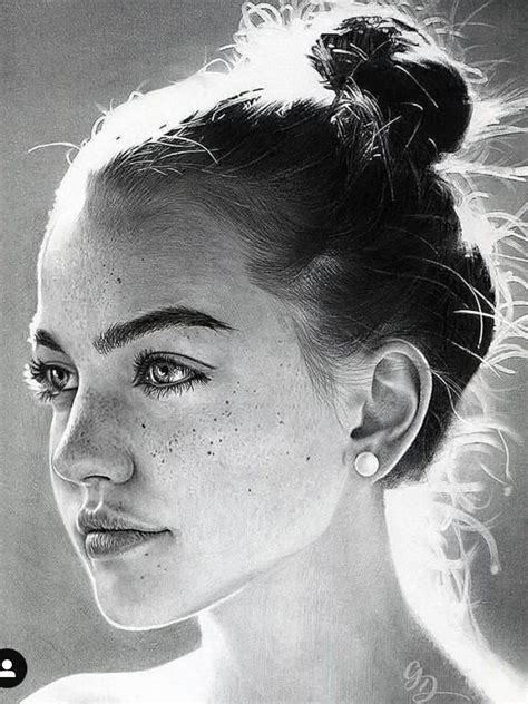 Pin by Fatjon on Makeup | Portrait drawing, Hyperrealistic drawing ...