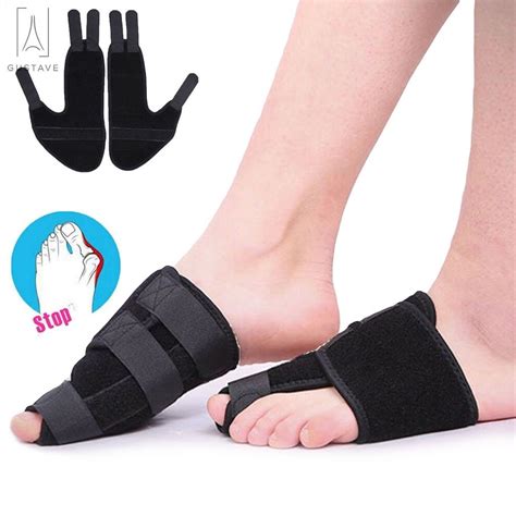 GustaveDesign 1Pair Big Toe Separator Corrector Relief Toes Brace, Toe ...