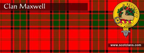 Clan Maxwell Tartan and Crest http://www.scotclans.com/scottish_clans ...