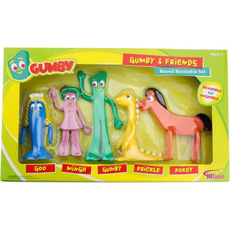 GUMBY AND FRIENDS BENDABLE BOXED SET - Walmart.com - Walmart.com