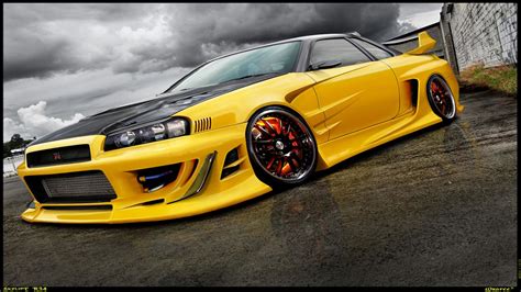 Skyline R34 Wallpaper - Nissan Skyline R34 Wallpapers - Wallpaper Cave ...