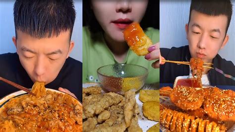 ASMR MUKBANG eating food challenge 9 - YouTube