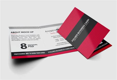 22+ Folded Business Cards - PSD, AI, Vector EPS | Free & Premium Templates