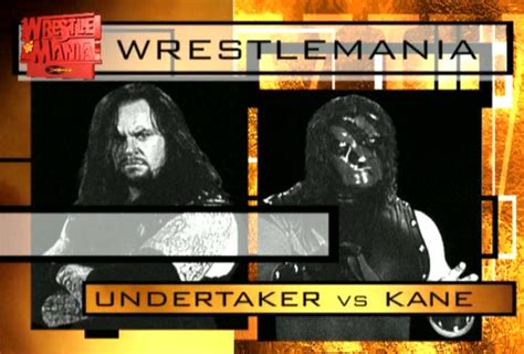 WrestleMania: Record of Kane at WrestleMania